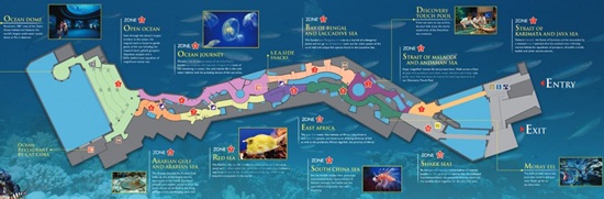 Giá vé sea aquarium singapore - Thủy cung lớn nhất thế giới