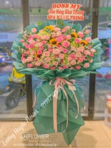 Hoa tặng khai trương spa